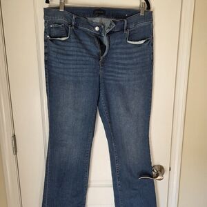 Ann Taylor Women's Boot Cut Jeans in Blue